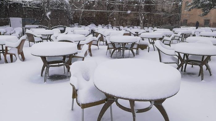 Karaman'da Kar Yağışı Ve Tip Hayatı Olumsuz Etkiliyor 1