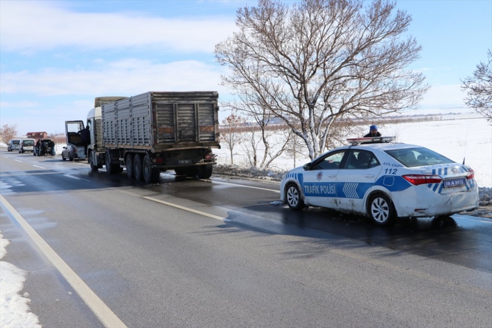 Karaman-Konya Karayolunda Trafik Kazası 5