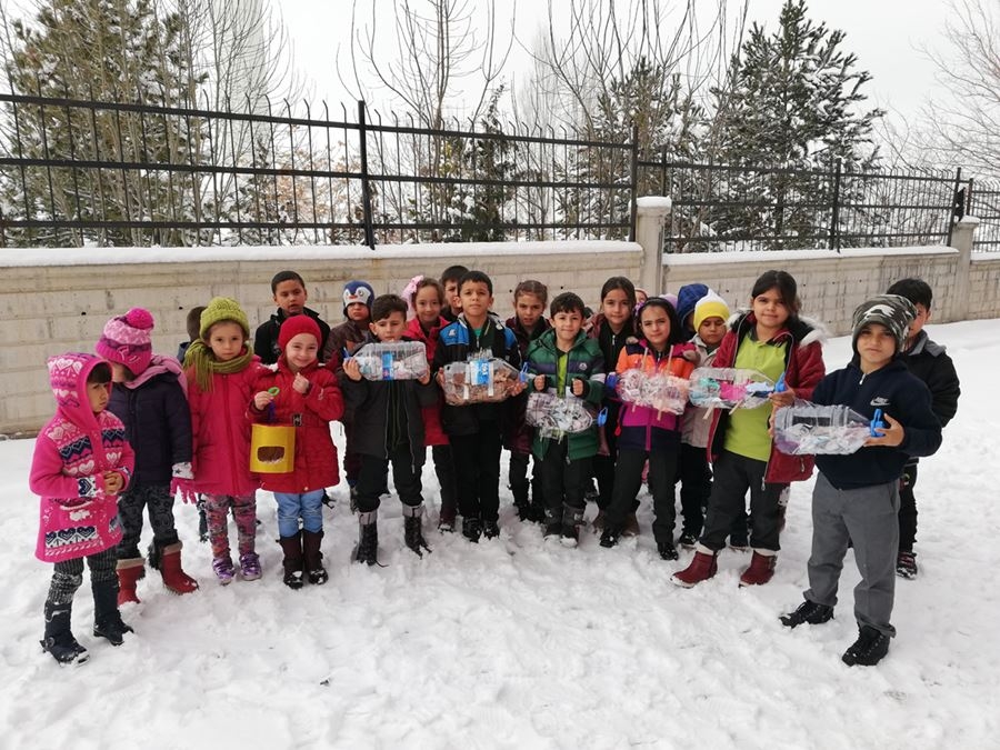 Karaman Mehmet Çavaş İlkokulunda "Aynı Gökyüzünü Paylaşıyoruz"Projesi 8