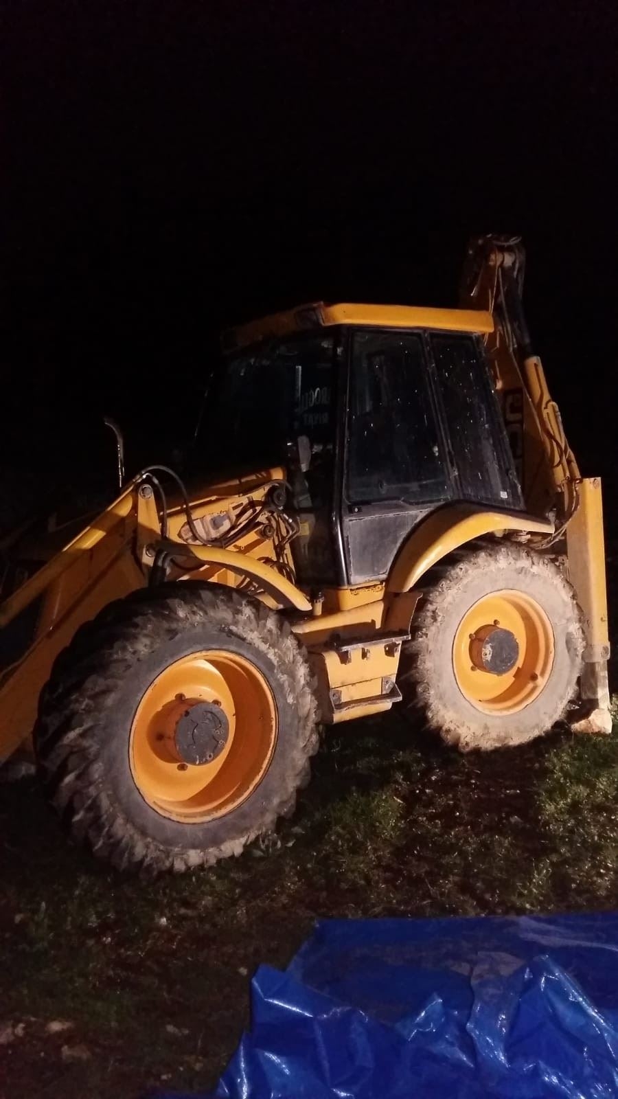 Mersin'de Çalınan İş Makinesi Çiftlikte Bulundu 1