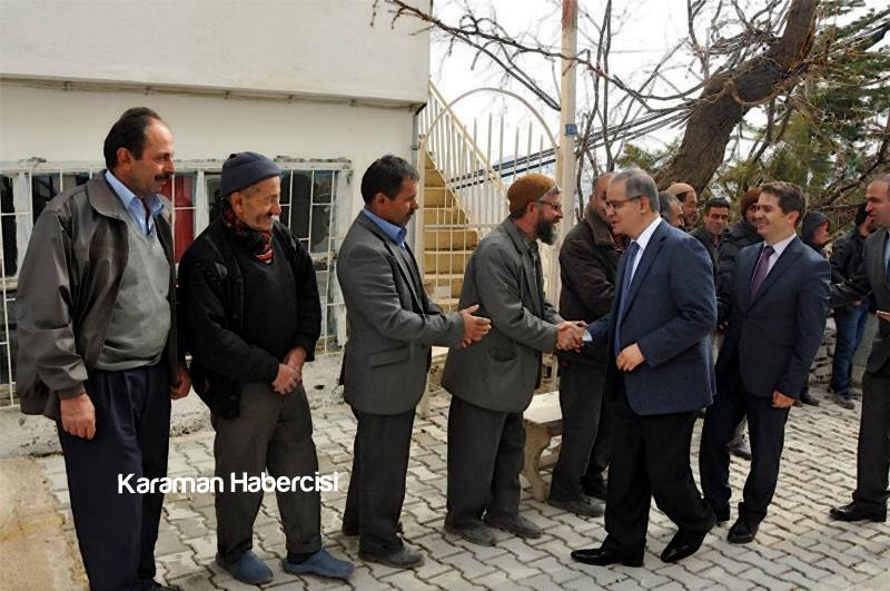 Vali Tapsız, Sarıveliler'de Büyük Bir Sevgi İle Karşılandı 12