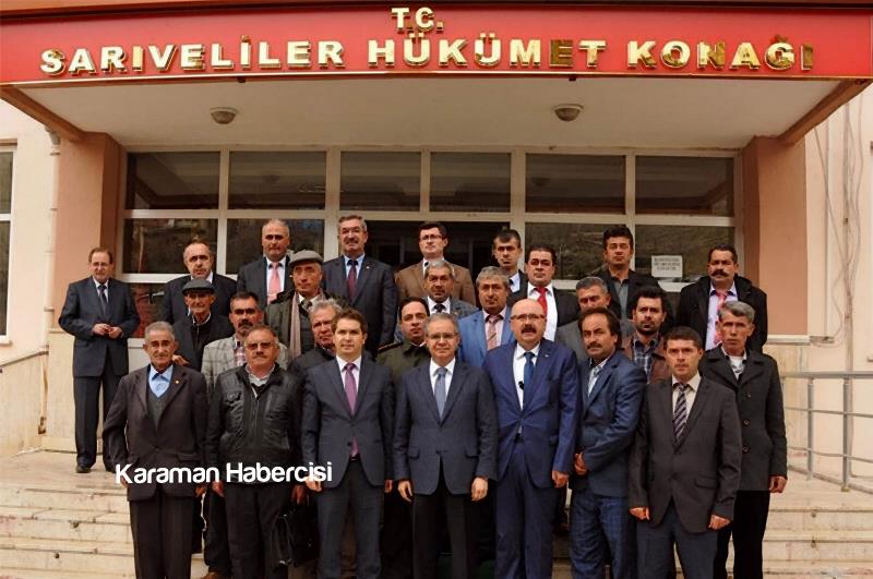 Vali Tapsız, Sarıveliler'de Büyük Bir Sevgi İle Karşılandı 3