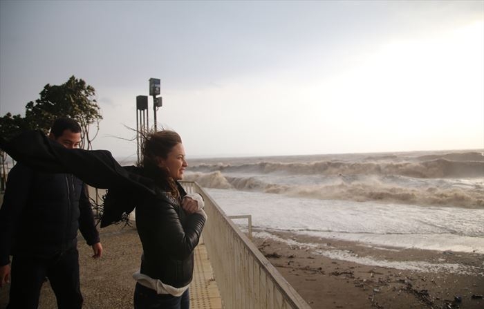 Antalya'da Kuvvetli Yağış Ve Fırtına 6