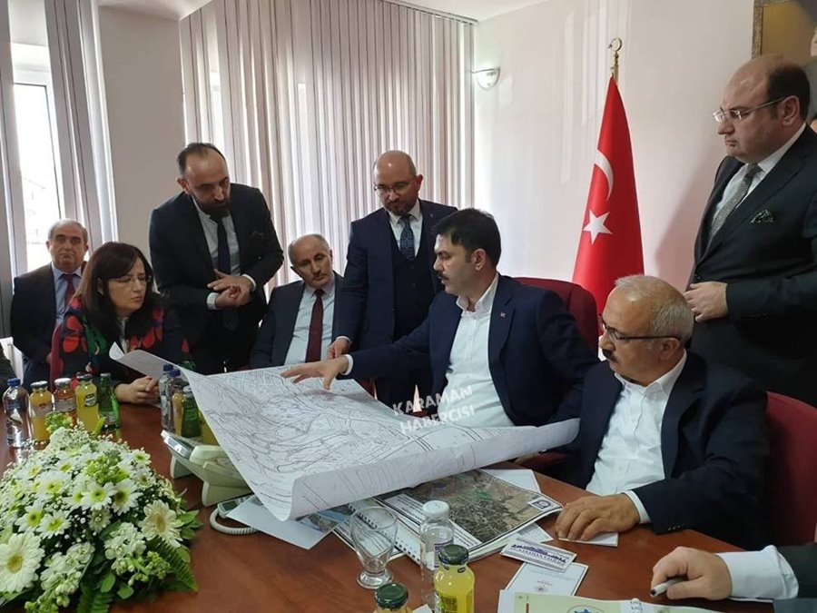 Çevre ve Şehircilik Bakanı Murat Kurum, Karaman'da 7