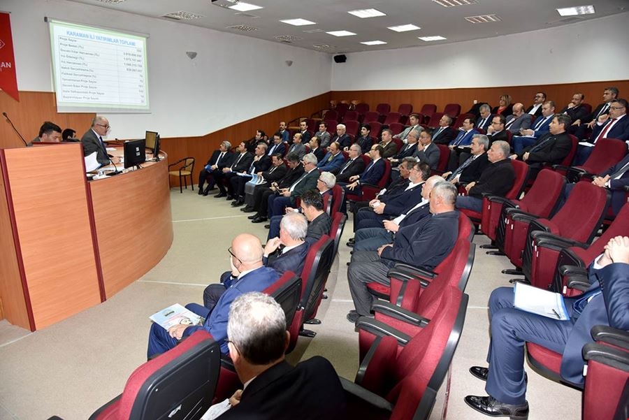 Karaman'da 2019 Yılının İlk Koordinasyon Kurulu Toplantısı Yapıldı 2
