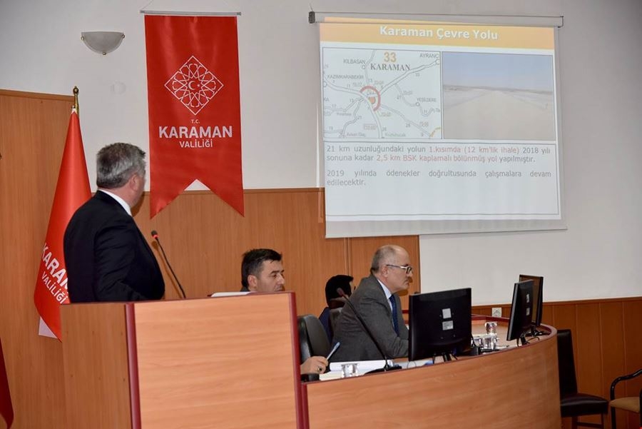 Karaman'da 2019 Yılının İlk Koordinasyon Kurulu Toplantısı Yapıldı 6