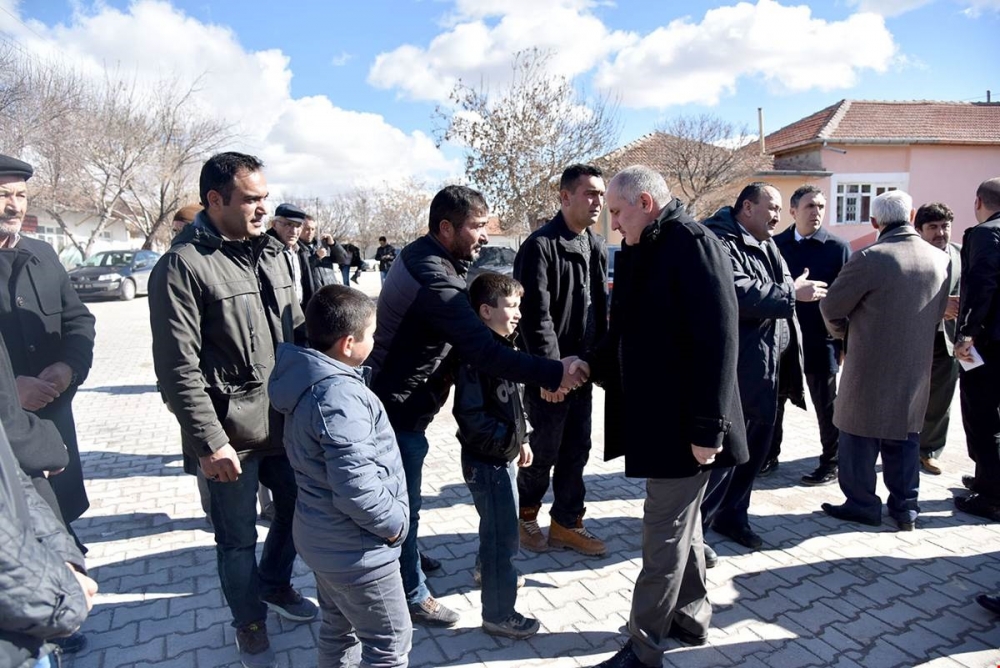 Karaman Valisi Fahri Meral Çoğlu, Karacaören ve Eğilmez Köylerini Ziyare 1