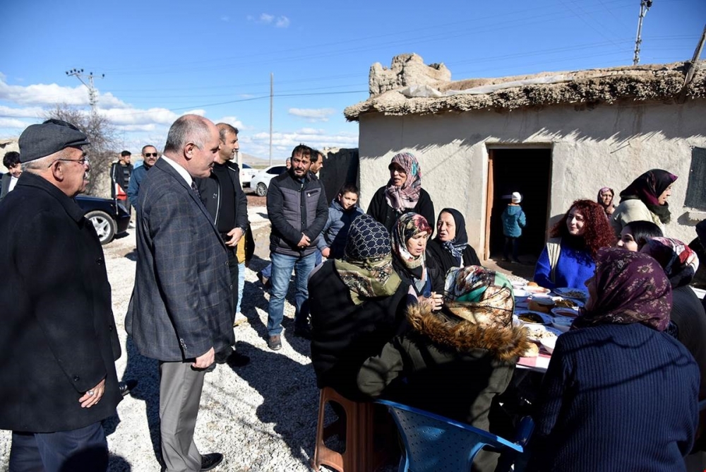 Karaman Valisi Fahri Meral Çoğlu, Karacaören ve Eğilmez Köylerini Ziyare 10