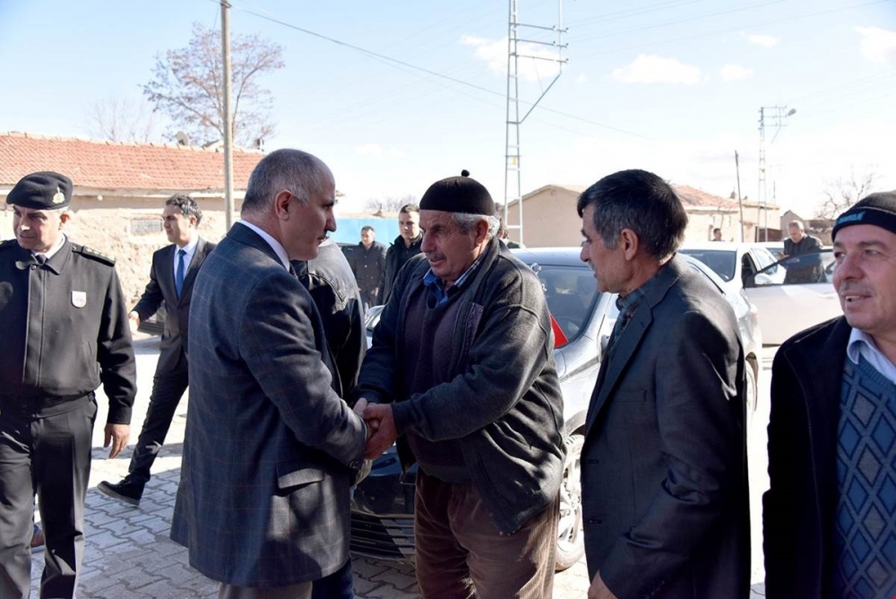Karaman Valisi Fahri Meral Çoğlu, Karacaören ve Eğilmez Köylerini Ziyare 11
