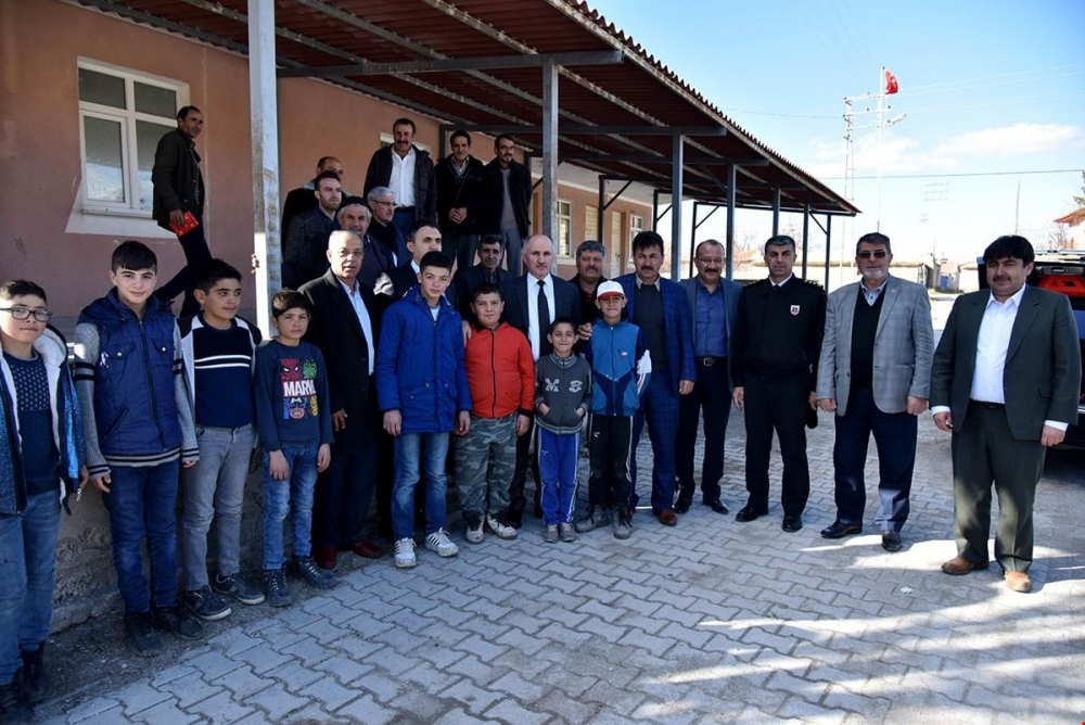 Karaman Valisi Fahri Meral Çoğlu, Karacaören ve Eğilmez Köylerini Ziyare 16