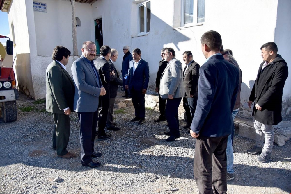 Karaman Valisi Fahri Meral Çoğlu, Karacaören ve Eğilmez Köylerini Ziyare 19