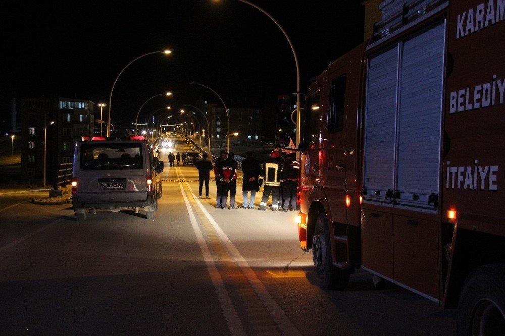 Karaman'da Köprü Üzerinde Şüpheli Valiz Alarmı 1