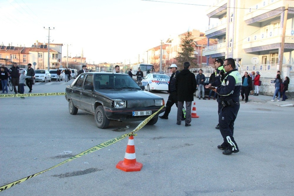 Karaman’da Otomobil İle Motosiklet Çarpıştı 2