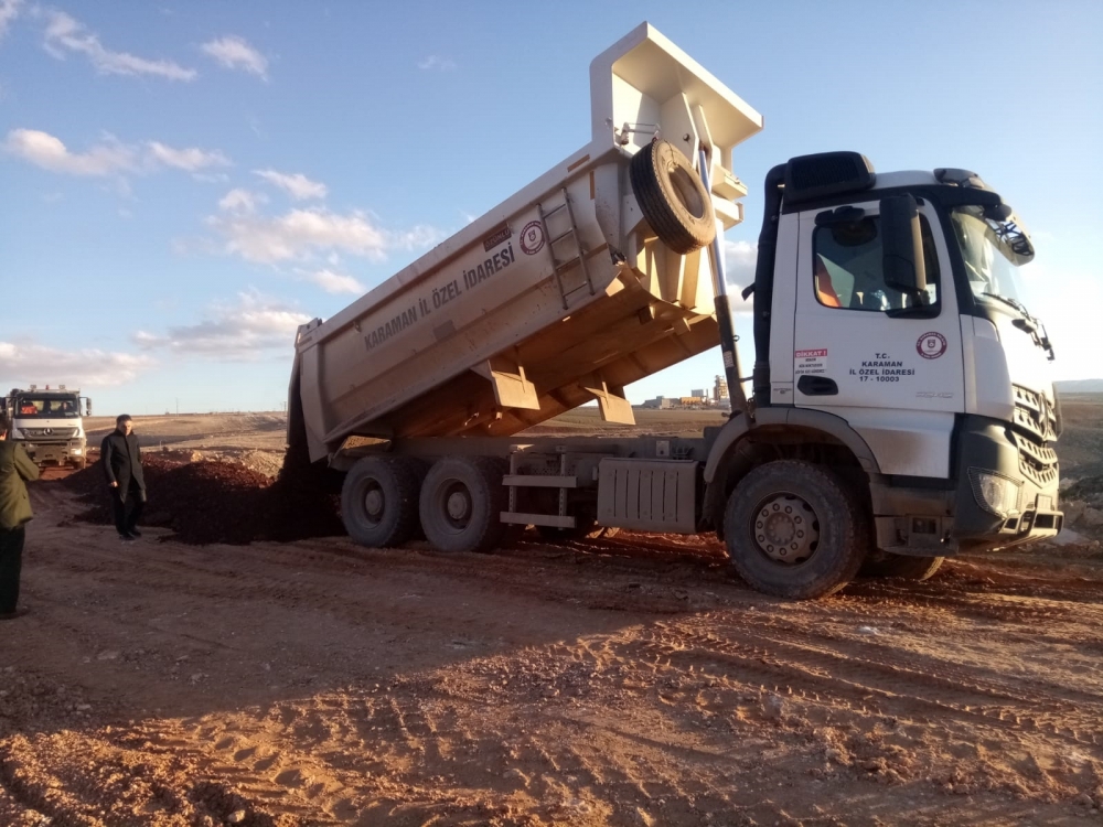 Karaman'da Kumlama Çalışmaları Devam Ediyor 13