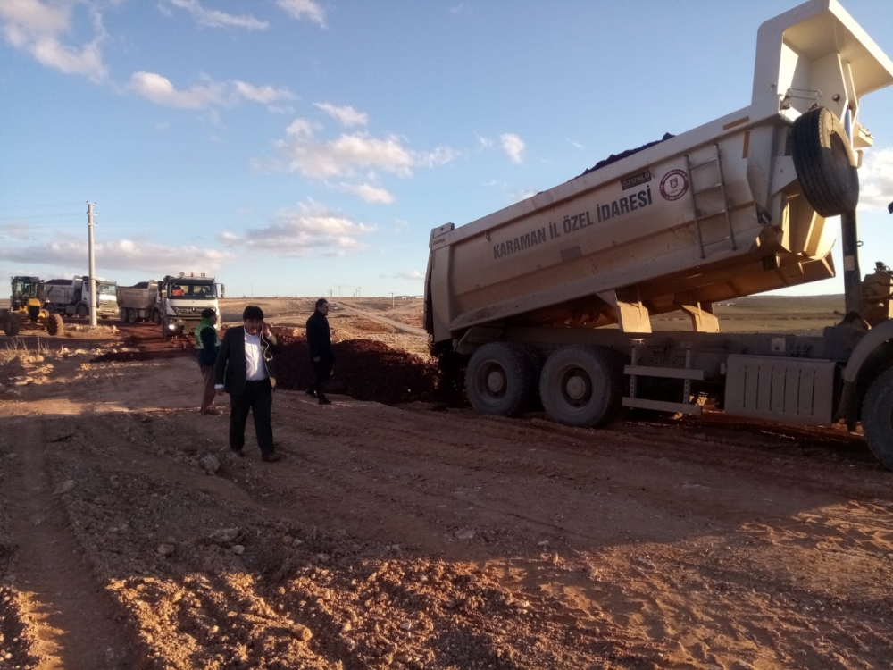 Karaman'da Kumlama Çalışmaları Devam Ediyor 15
