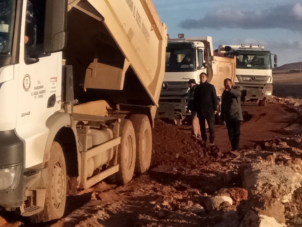 Karaman'da Kumlama Çalışmaları Devam Ediyor 16
