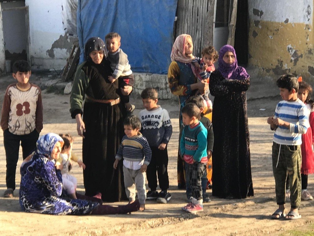 Konya'da Evi Yanan Kadın İki Çocuğuyla Feryat Etti 6