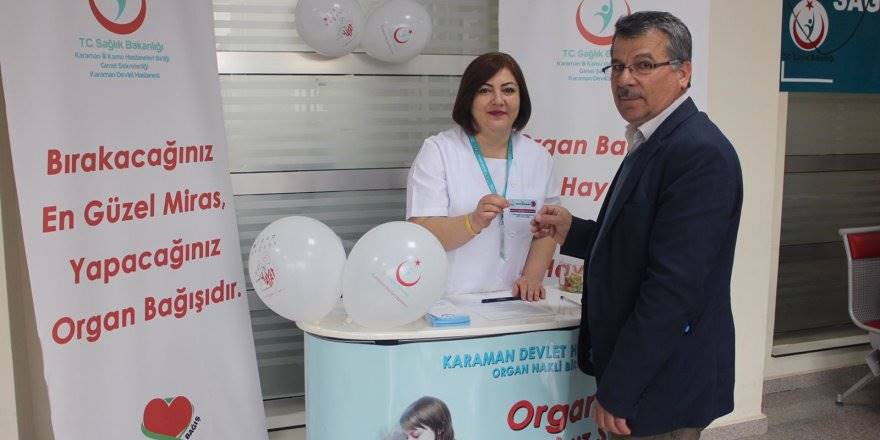 Karaman Devlet Hastanesinden Organ Bağışı Çağrısı