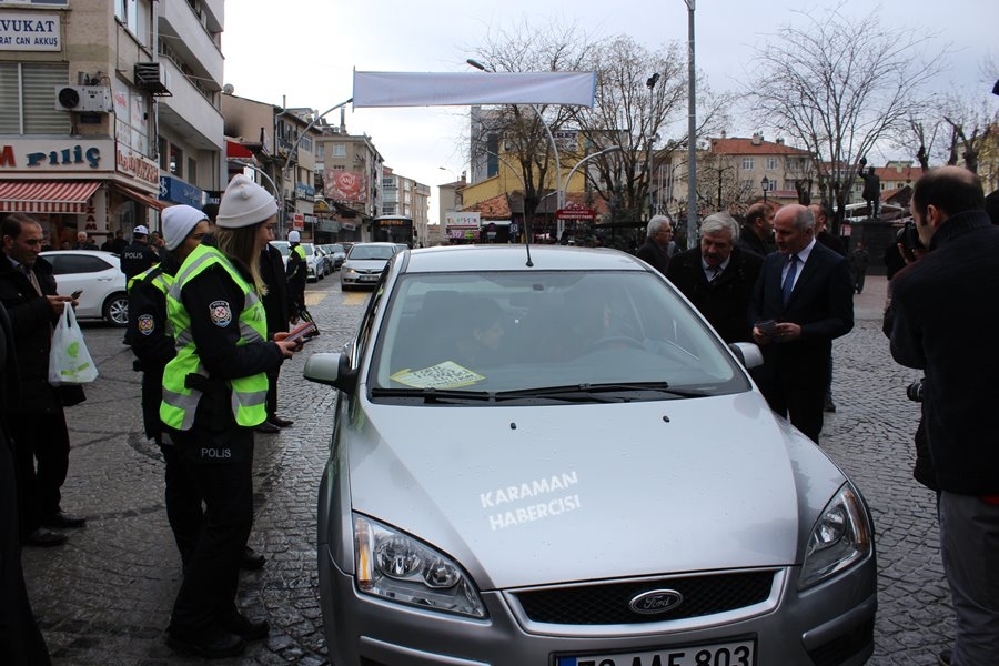 Karaman Emniyeti Onlar İçin Yollara Çıktı 11