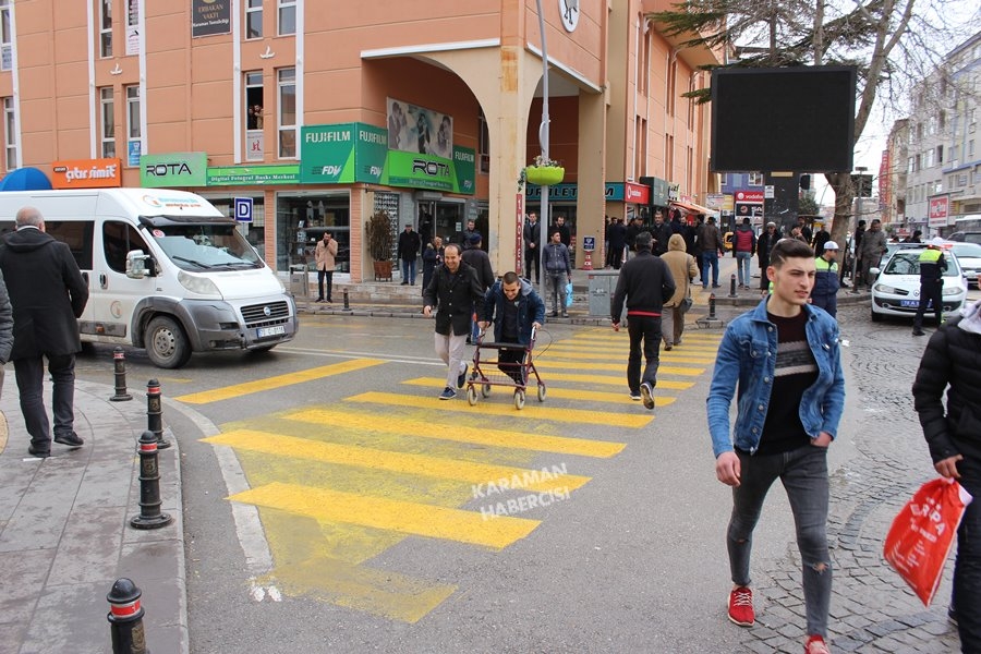 Karaman Emniyeti Onlar İçin Yollara Çıktı 13