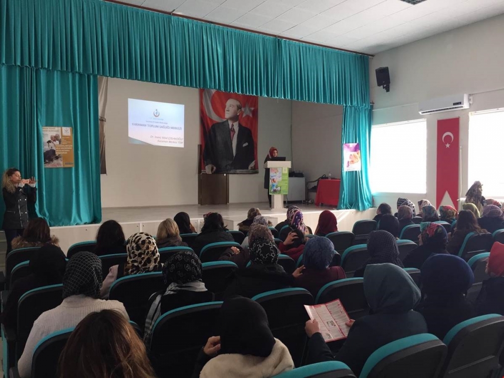 Karaman Valisi Fahri Meral'in Eşi Zehra Meral İlçeleri Ziyaret Etti 3