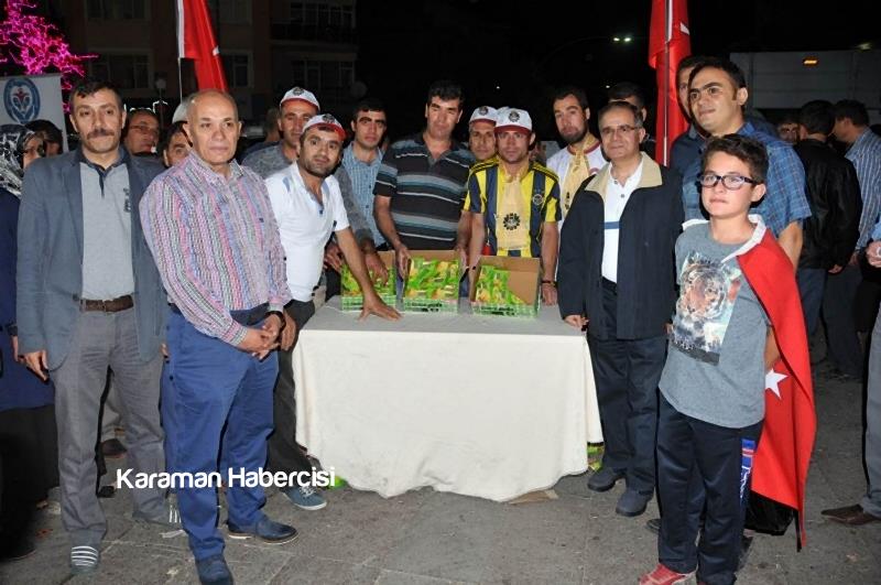 Karaman Halkının Demokrasi Nöbeti Sürüyor 7