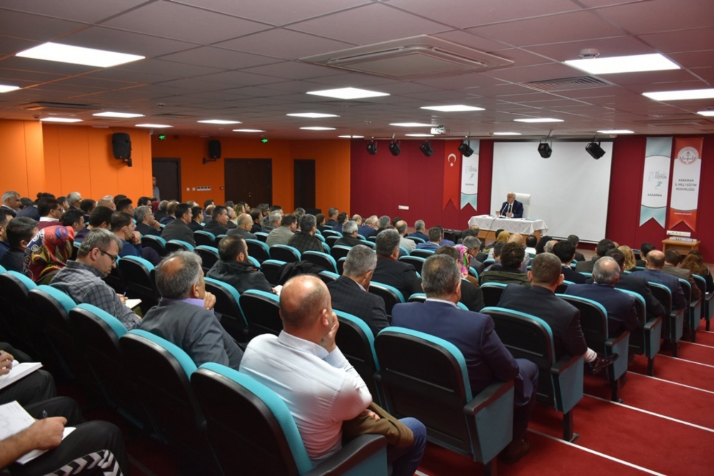 Karaman'da 2018-2019 Okul Müdürleri Toplantısı Gerçekleştirildi 3