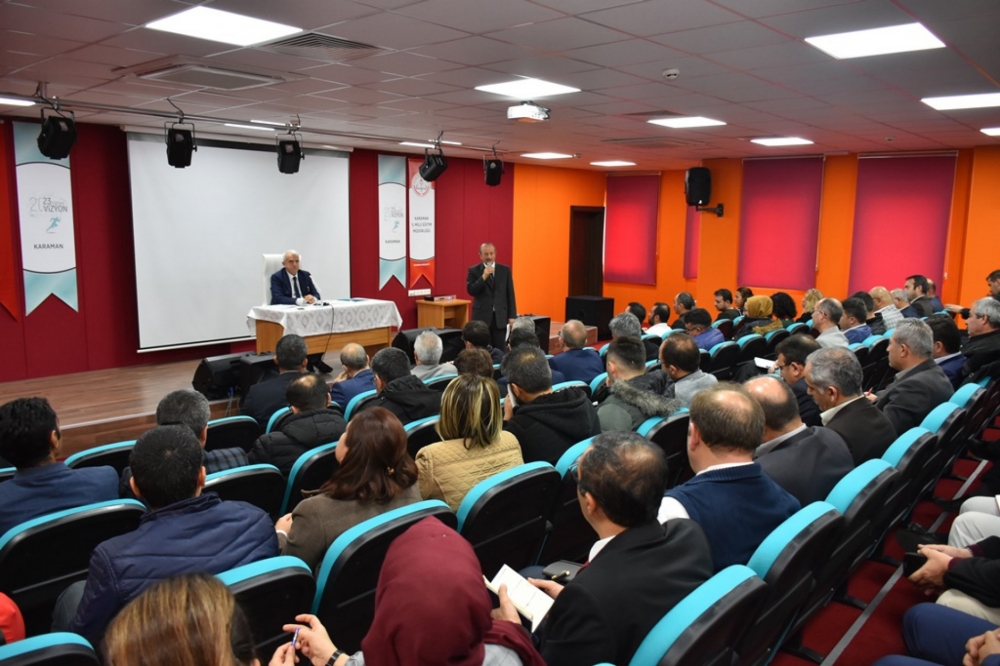 Karaman'da 2018-2019 Okul Müdürleri Toplantısı Gerçekleştirildi 6