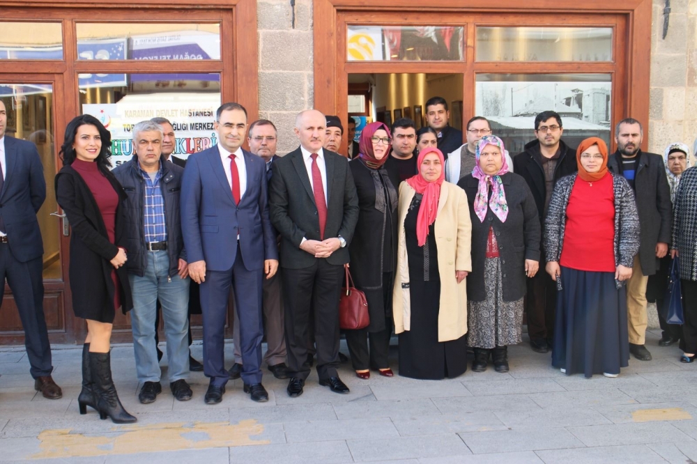 Karaman'da Toplum Ruh Sağlığı Merkezi Sergisi Açıldı 1