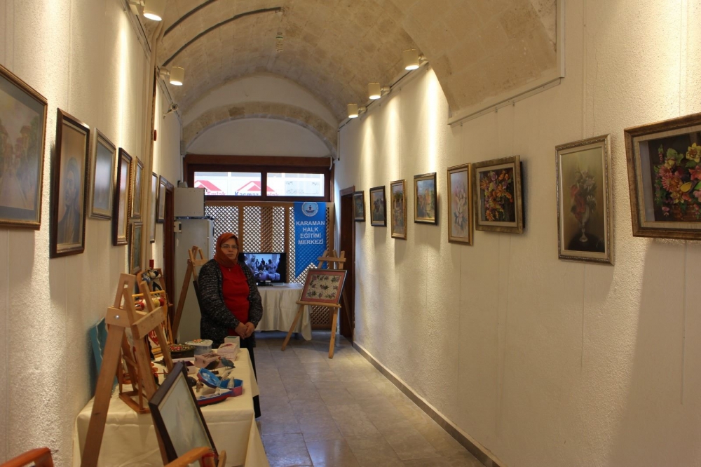 Karaman'da Toplum Ruh Sağlığı Merkezi Sergisi Açıldı 5