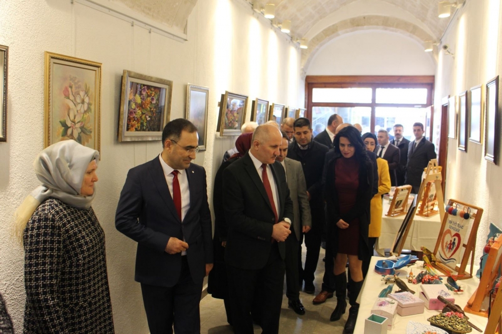 Karaman'da Toplum Ruh Sağlığı Merkezi Sergisi Açıldı 6