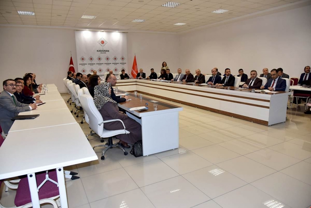 Karaman'da Bağımlılıkla Mücadele İl Koordinasyon Kurulu Toplantısı Yapıl 3