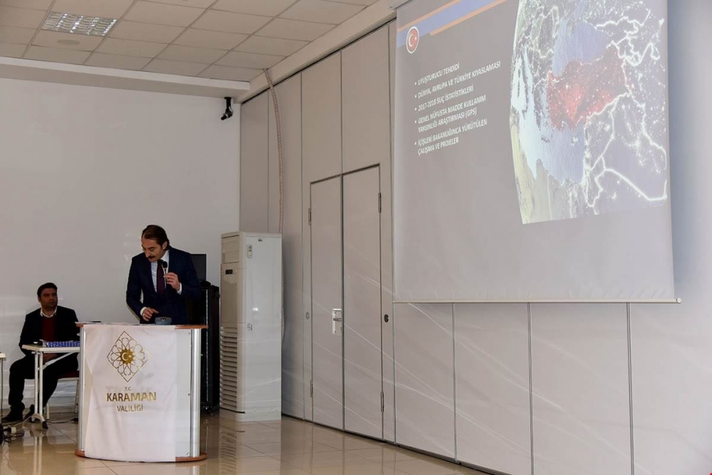 Karaman'da Bağımlılıkla Mücadele İl Koordinasyon Kurulu Toplantısı Yapıl 7