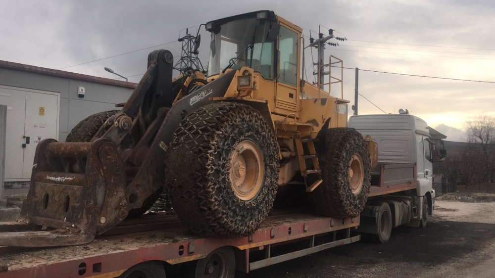 Antalya'da Çalınan İş Makinesi Sahibine Teslim Edildi 2