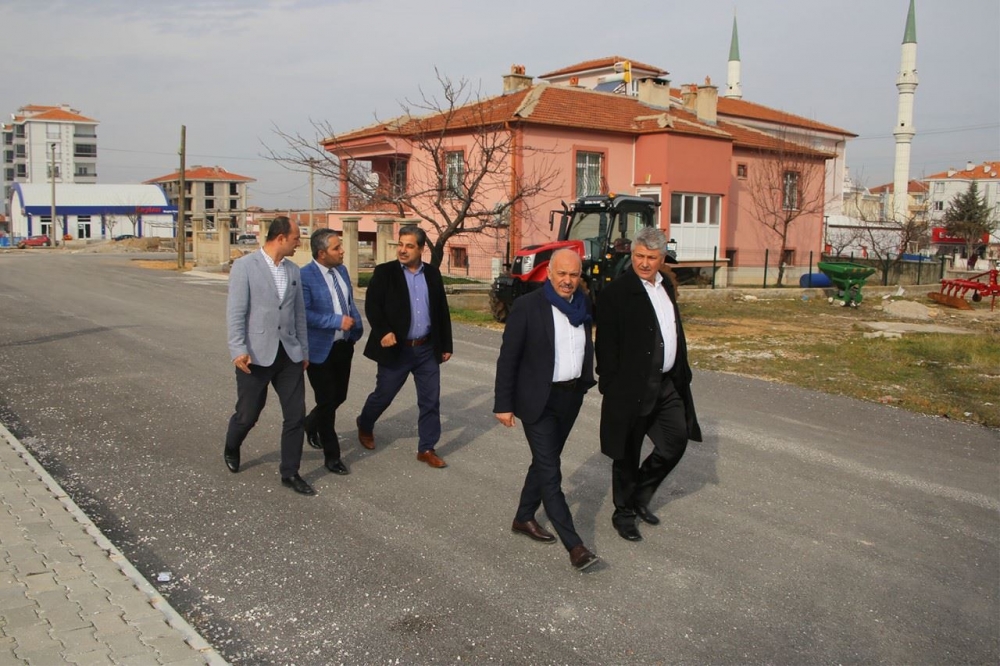 Tapduk Emre Mahallesi'nden Karaman Belediye Başkanı Ertuğrul Çalışkan'a 1