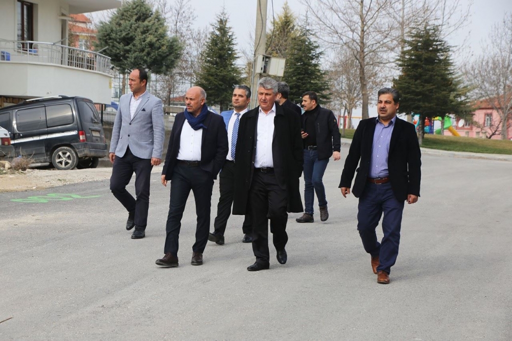 Tapduk Emre Mahallesi'nden Karaman Belediye Başkanı Ertuğrul Çalışkan'a 2