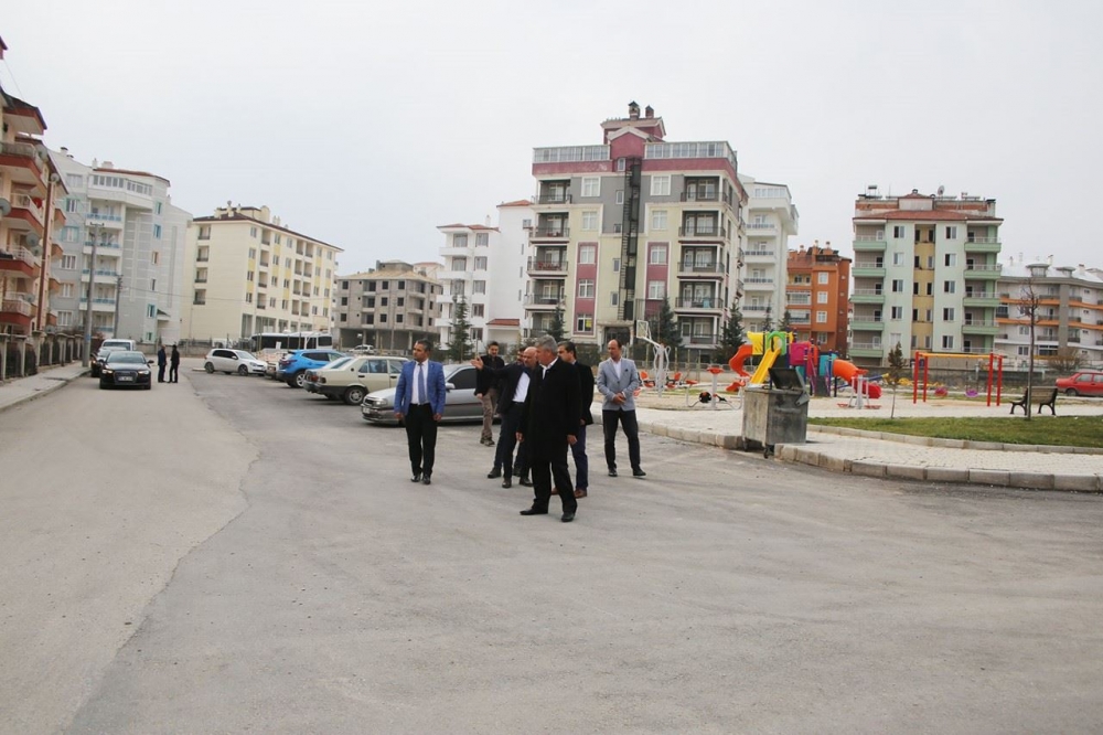 Tapduk Emre Mahallesi'nden Karaman Belediye Başkanı Ertuğrul Çalışkan'a 8