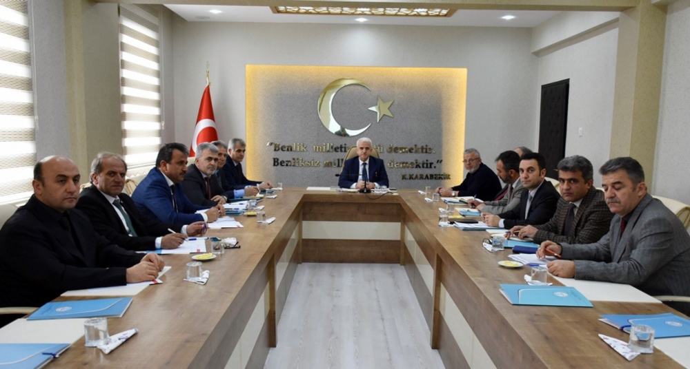 Karaman'da İlçe Milli Eğitim Müdürleri Toplantısı Gerçekleştirildi 1