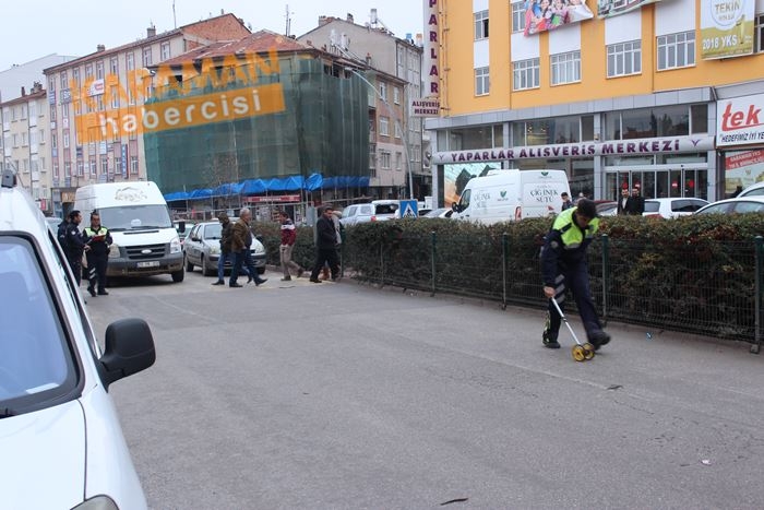 Karaman'da Motosiklet Yayaya Çarptı 14