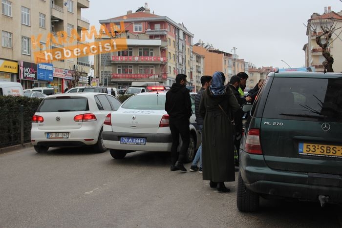 Karaman'da Motosiklet Yayaya Çarptı 9