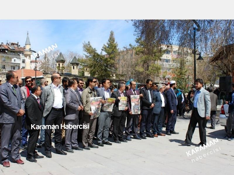 Karaman'da Suriye'de Ölenler İçin Gıyabi Cenaze Namazı 1