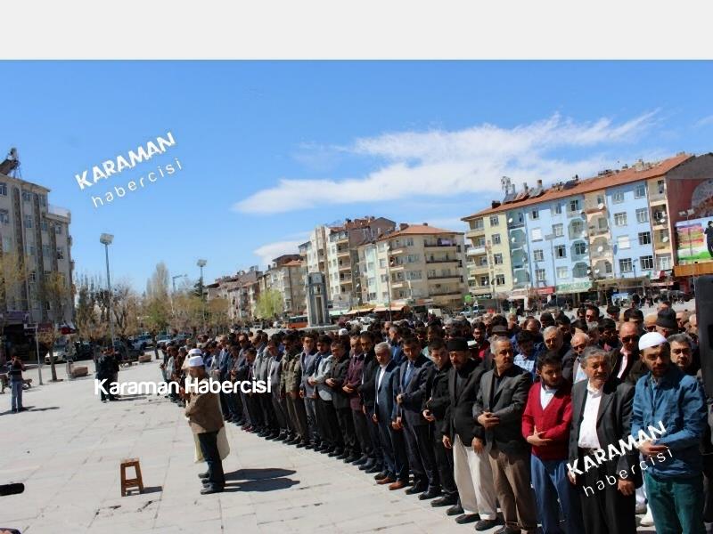 Karaman'da Suriye'de Ölenler İçin Gıyabi Cenaze Namazı 17