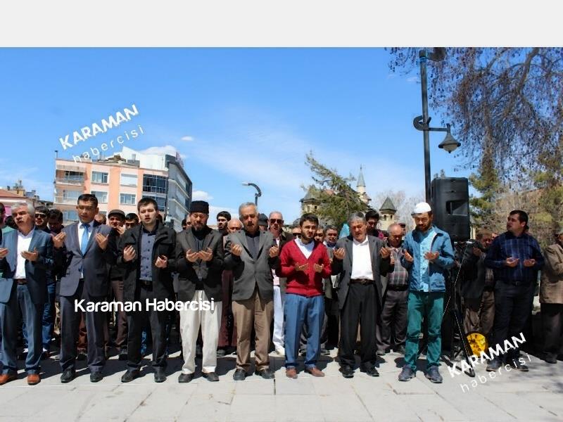 Karaman'da Suriye'de Ölenler İçin Gıyabi Cenaze Namazı 19