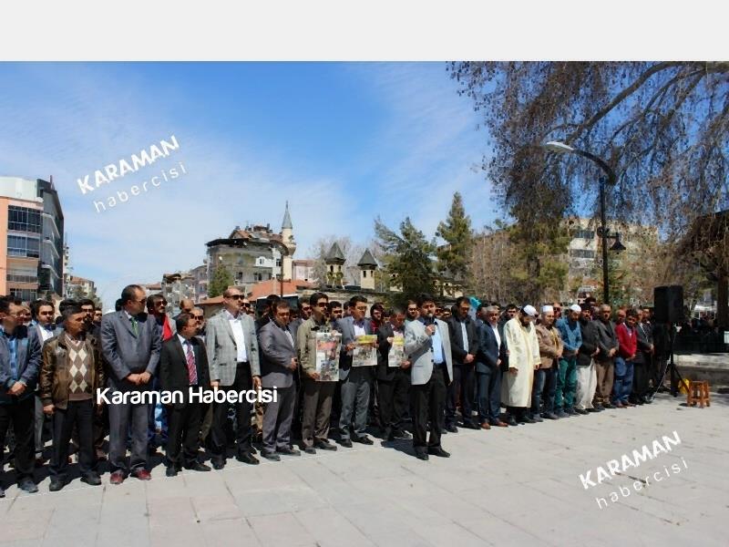 Karaman'da Suriye'de Ölenler İçin Gıyabi Cenaze Namazı 4