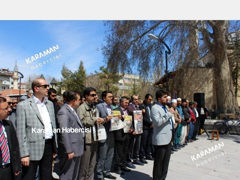 Karaman'da Suriye'de Ölenler İçin Gıyabi Cenaze Namazı 5