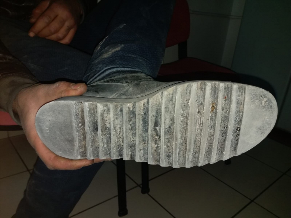 Konya'da Hırsızlar Kapıdaki Ayak İzinden Yakalandılar 3