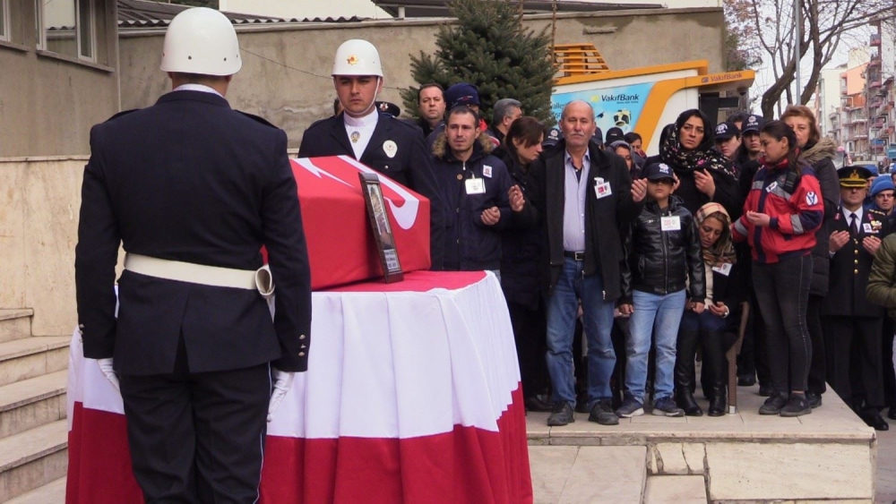 Konyalı Şehit Polis Son Yolculuğuna Uğurlandı 1