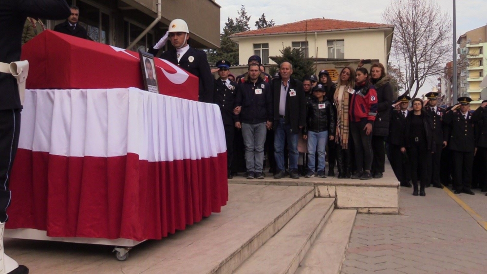 Konyalı Şehit Polis Son Yolculuğuna Uğurlandı 2