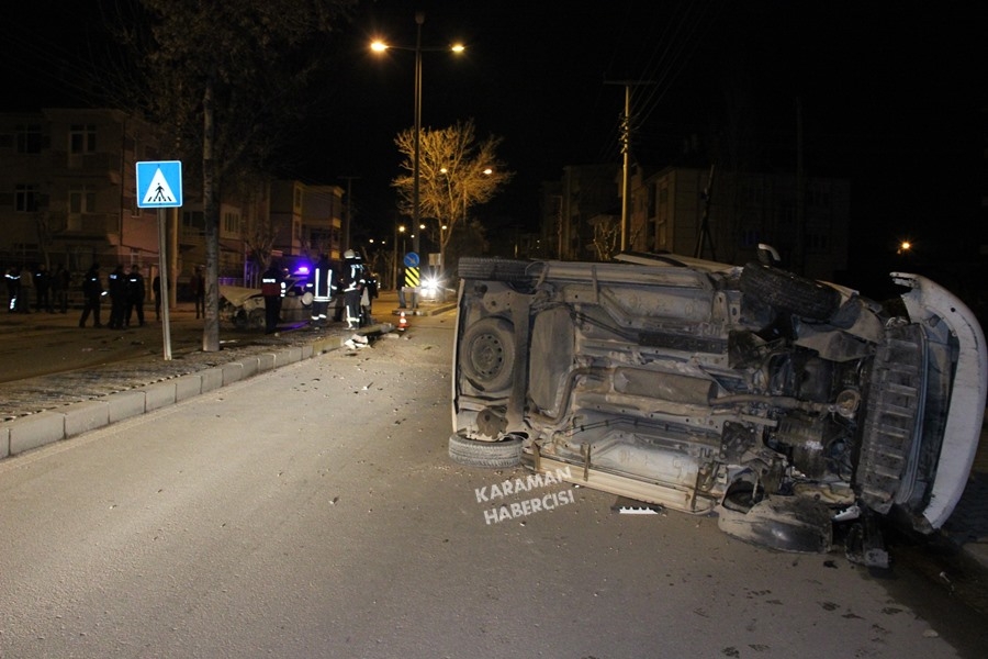 Karaman'da Trafik Kazası 2