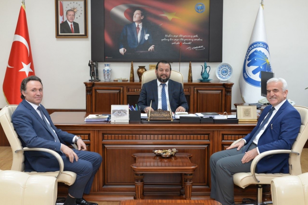 KMÜ İle Karaman Milli Eğitim Müdürlüğü Arasında Bilişim İşbirliği Protok 1